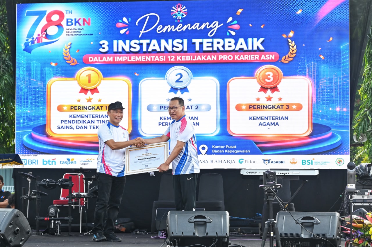 Kemenhub Raih Penghargaan Dukungan Implementasi Kebijakan...