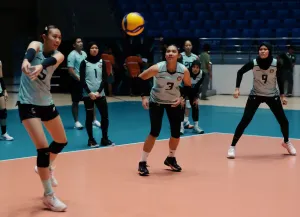 Tim Bola Voli Putri Indonesia Tundukkan Iran di Laga Pembuka  AVC Cup-Women 2026