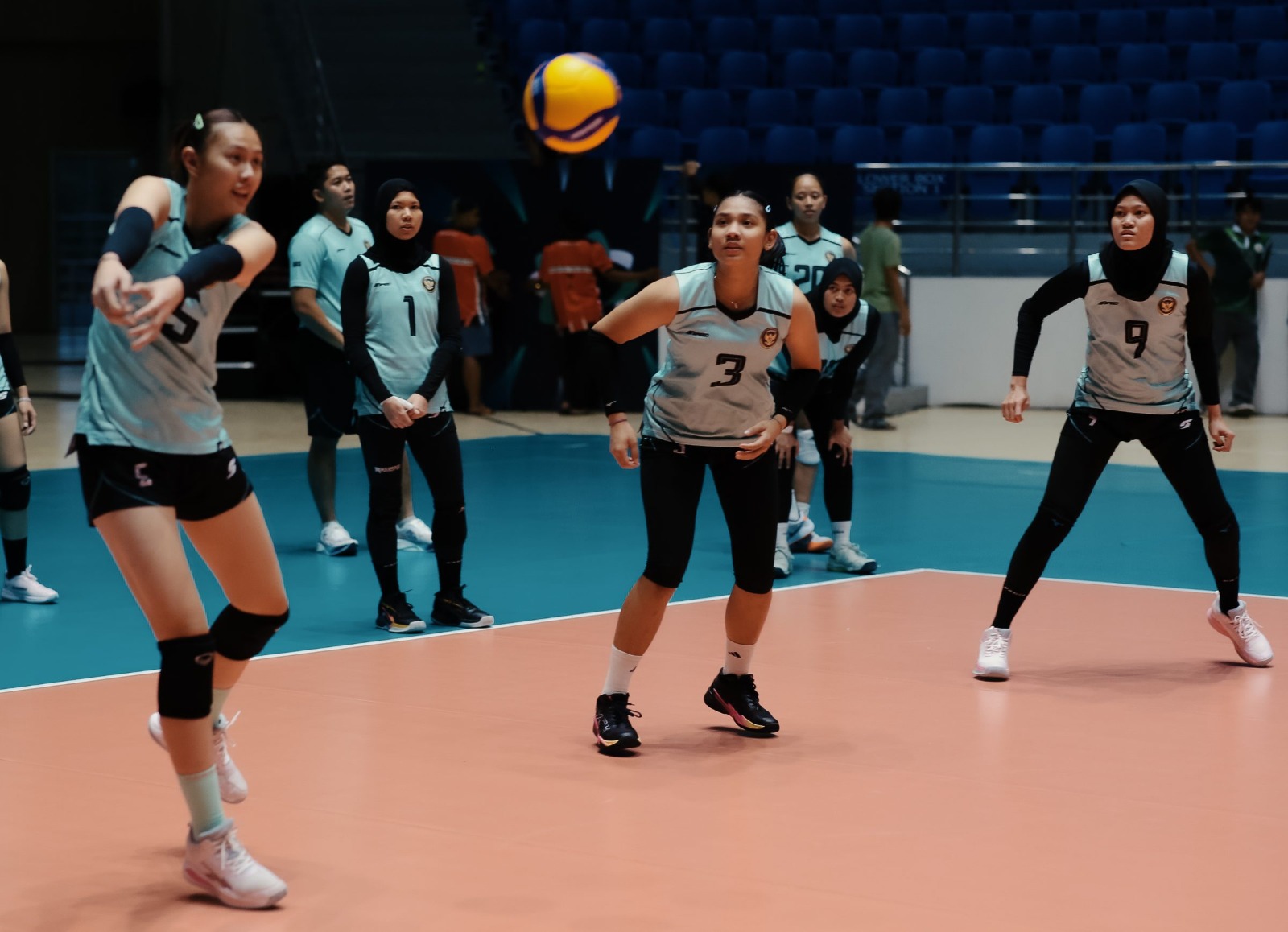 Tim Bola Voli Putri Indonesia Tundukkan Iran di Laga Pemb...