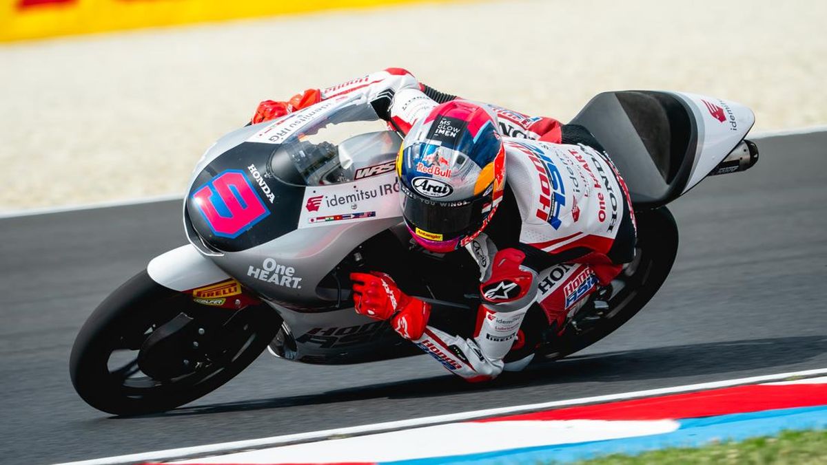 Veda Ega Start  di Posisi Kesembilan di Moto3 Hungaria 2026