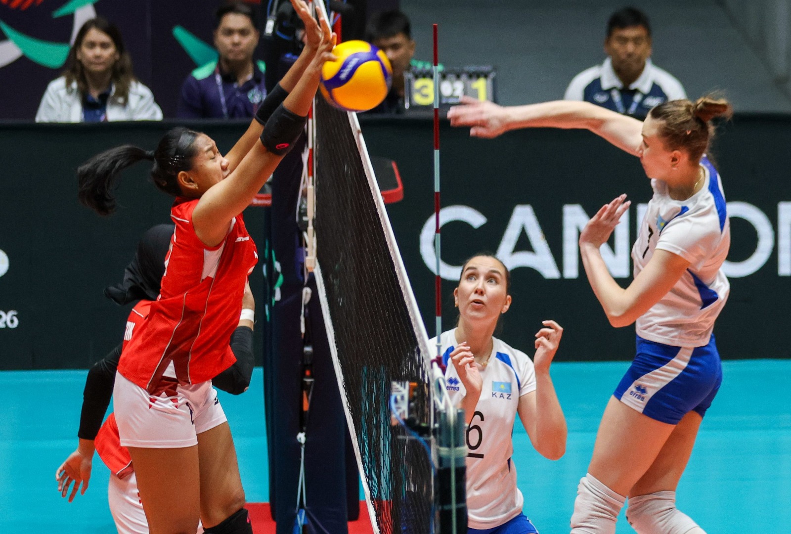 AVC Cup 2026: Tim Bola Voli Putri Indonesia Kalah dari Ka...