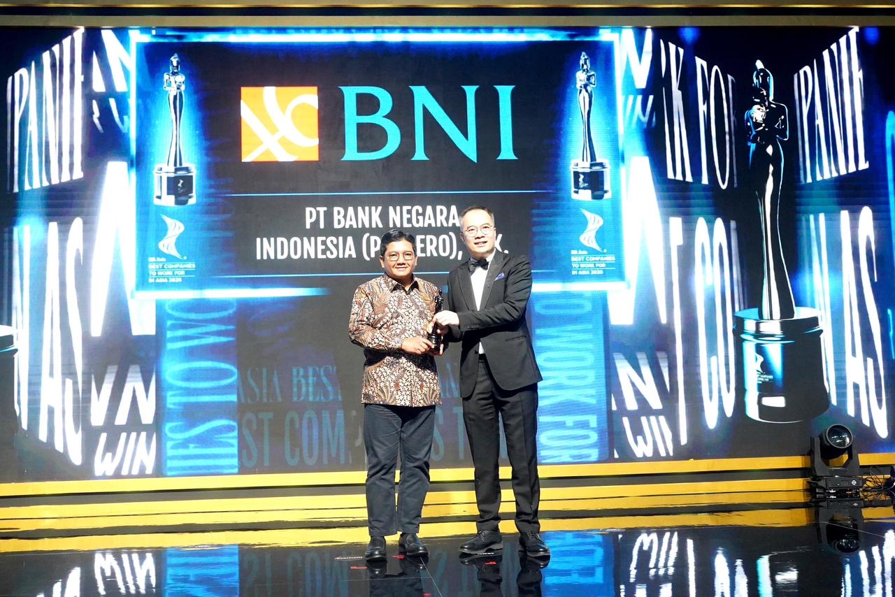 BNI Raih Predikat Best Companies to Work for in Asia untu...