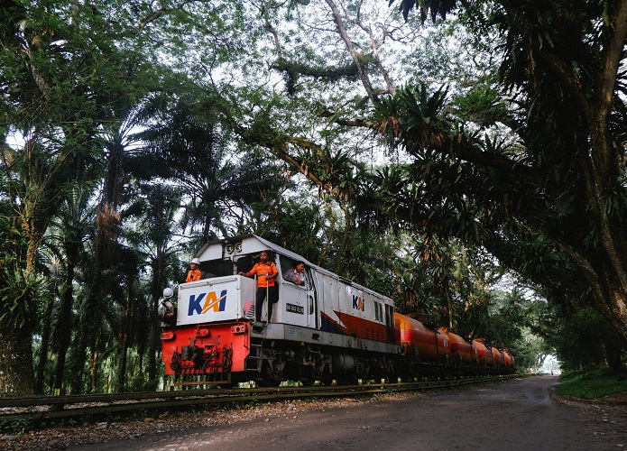 KAI Catat Volume Angkutan Perkebunan Naik 7,78 Persen