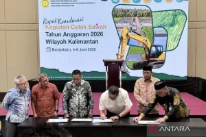 Kementan: SID Cetak Sawah d...