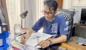 Komikus Asal Bantul Apriyadi Kusbiantoro dari Hobi Masa Kecil, Taklukkan Industri Komik Internasional