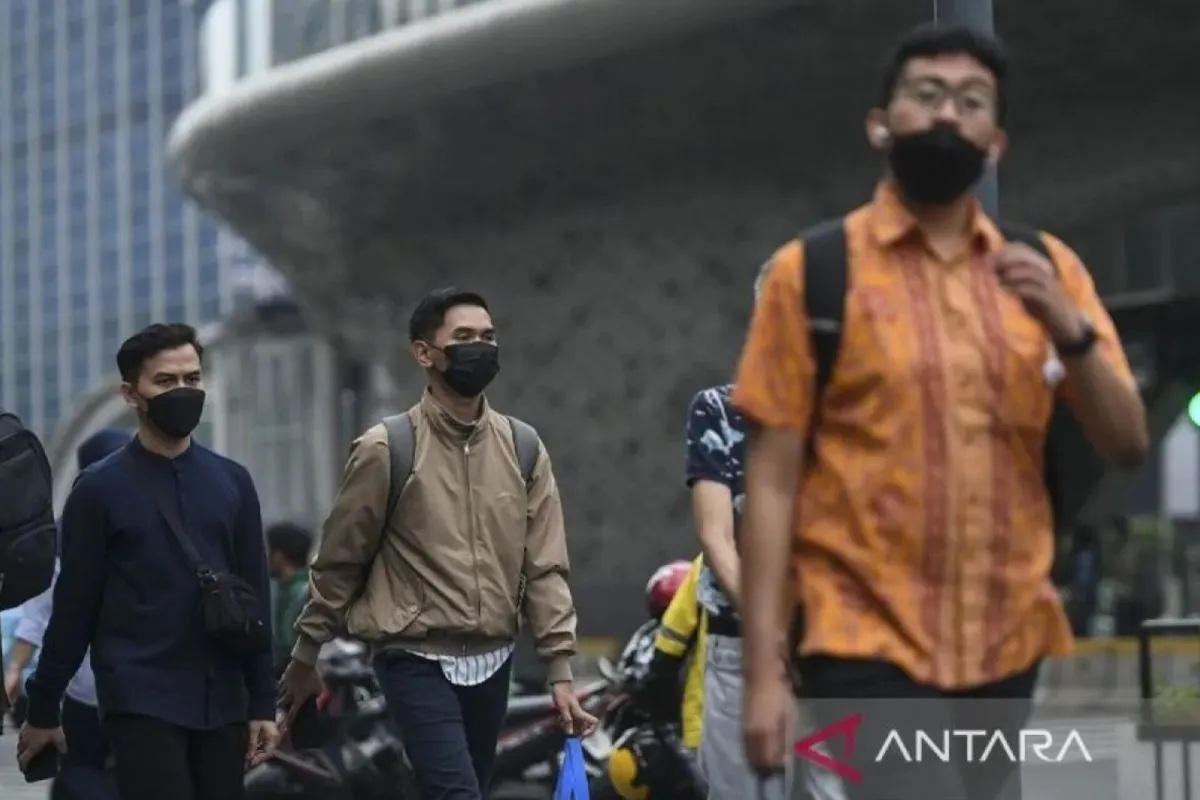 Minggu Pagi, Kualitas Udara Jakarta Tak Sehat, Jangan Lupa Pakai Masker!