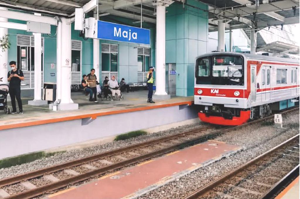 Rute KRL Tanah Abang-Rangkas Dimodernisasi