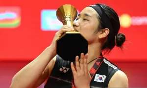 Tumbangkan Akane Yamaguchi, An Se-young Pertahankan Gelar Juara Indonesia Open 