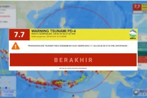 BMKG Catat Tsunami Tertinggi Terjadi di Talengan-Sangihe, Sulut
