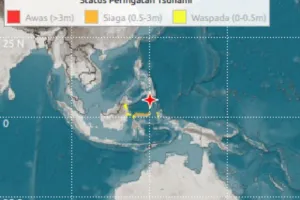 BMKG: Gempa M 7,7 di Mindanao-Filipina akibat Subduksi Lempeng