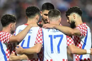 Gol si Gaek Luka Modric dan Pasalic Bawa Timnas Kroasia Menang 2-1 Atas Slovenia