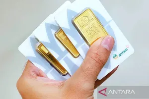 Harga Emas Antam Naik Rp5.000 Menjadi Rp2,743 Juta/Gr pada Senin Pagi