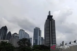 Senin, Cuaca Jakarta Diprakirakan Berawan Sepanjang Hari