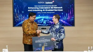 Indosat Gandeng Nokia Bangun Jaringan 5G Terintegrasi AI di Indonesia