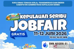Gambar untuk berita: Job Fair Kepulauan Seribu 2026 Dibuka dengan Fasilitas Kapal ke Lokasi