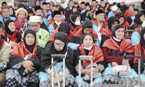 Setiba di Tanah Air, Jemaah...