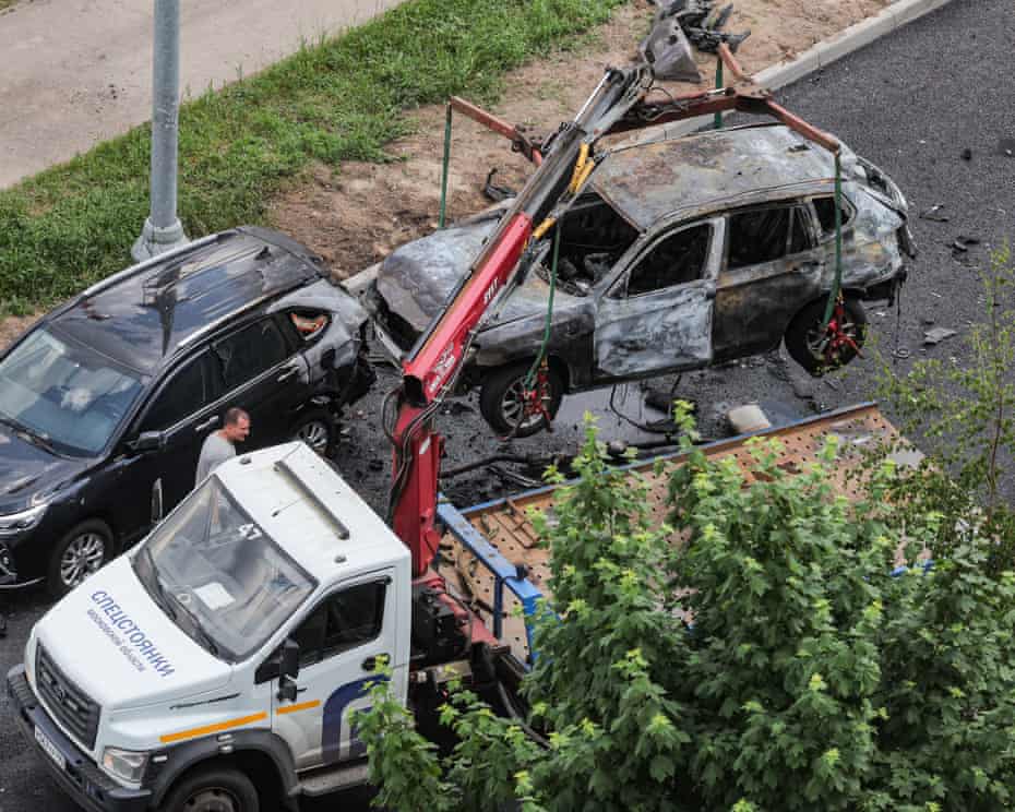 BMW Meledak oleh Bom Mobil, Pejabat Militer Russia Tewas  