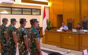Empat Personel TNI Divonis ...