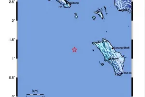 Gempa di Nias Barat Dampak dari Aktivitas Megathrust