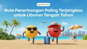 Libur Sekolah Makin Hemat, Ini Rute Penerbangan Termurah Versi Agoda