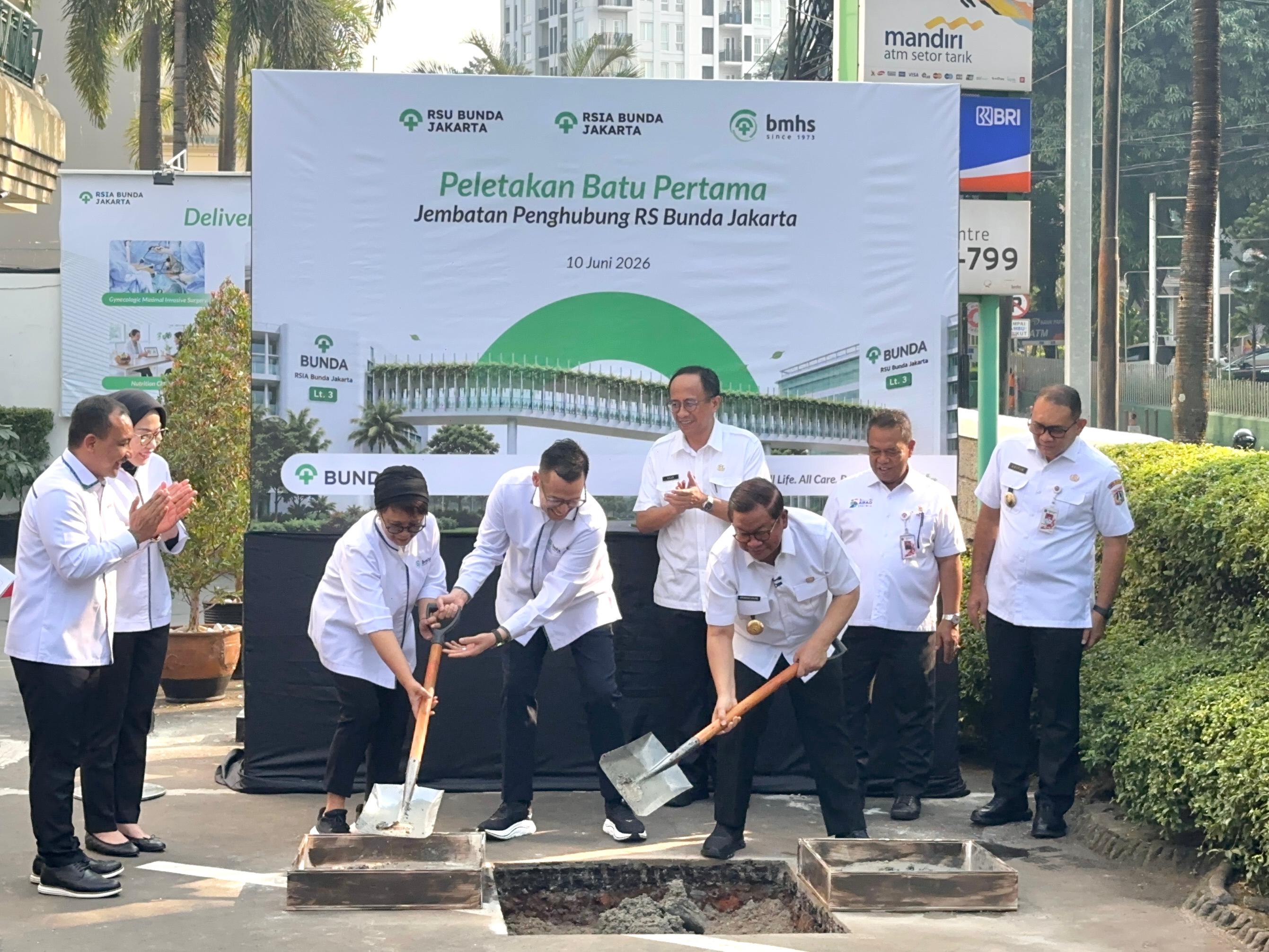 Perkuat Integrasi Medis, RS Bunda Bangun Skybridge di Men...