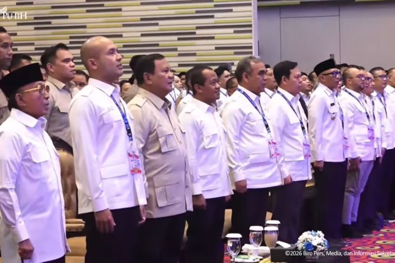 Prabowo Buka Munas HIPMI XVII di Lampung, Pengusaha Muda Jadi Sorotan