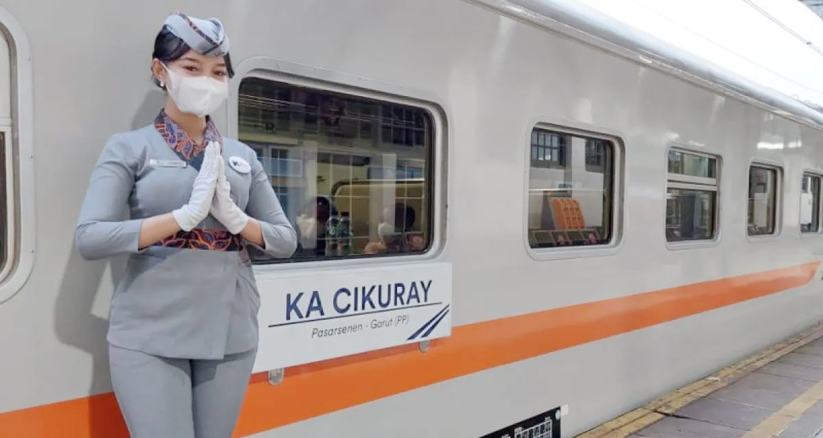 Cuma Rp45 Ribu! Penumpang KA Cikuray Jalur Garut-Pasar Se...