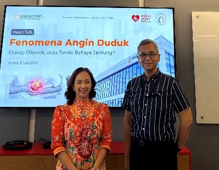 Daewoong dan PERKI Dorong Peningkatan Kesadaran Penyakit Kardiovaskular: “Angin Duduk Bukan Sekadar Masuk Angin, tetapi Sinyal Peringatan Angina.”