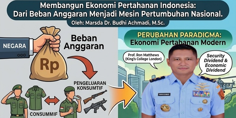 Ekonomi Pertahanan Harus Jadi Mesin Pertumbuhan Nasional