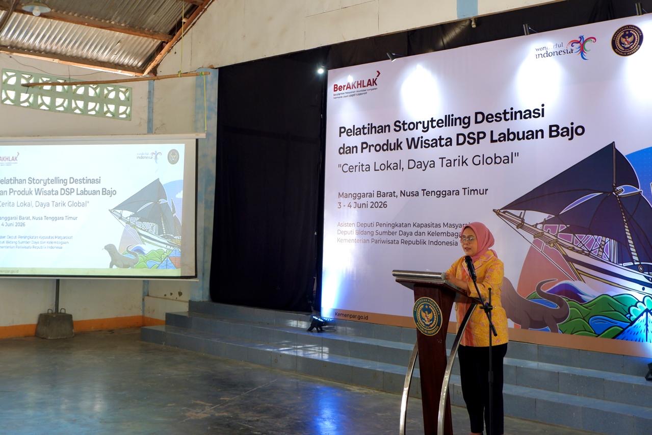 Kemenpar Perkuat Skill Storytelling Pelaku Wisata di Beli...