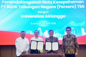 BTN dan Universitas Airlangga Jalin Kerja Sama Strategis Perkuat Layanan Perbankan Digital