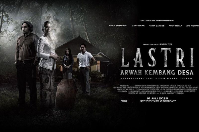 Film Horor Lastri: Arwah Kembang Desa, Mulai Tayang di Bi...