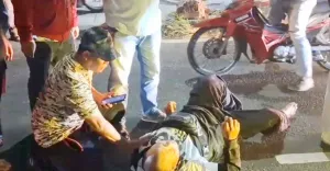 Insiden Tabrakan Adu Banteng Dua Motor Terjadi di Cipinang Jaktim, Satu Korban Kritis