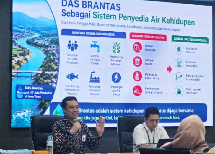 Guru Besar UB Soroti Ancaman Mikroplastik di Sungai Brant...