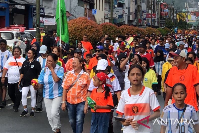 Meriahkan Piala Dunia 2026, Warga Ambon Diajak Nobar Bersama di Mapolresta