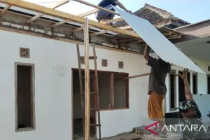 Kodim Sampang Bantu Pemprov Jatim Bangun RTLH Warga 