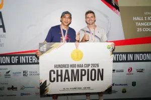 Hasil HUNDRED HOO HAA CUP 2026: Brice Leverdez dan Skuad Indonesia Dominasi Podium Juara