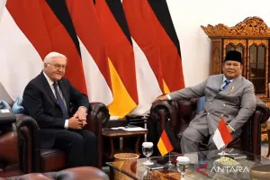 Prabowo dan Presiden Jerman...