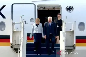 Presiden Jerman Frank-Walter Steinmeier Tiba di Jakarta, Disambut Pasukan Jajar Kehormatan