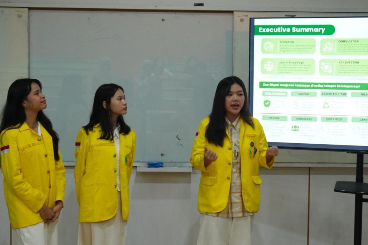 Prihatin Limbah Menumpuk, Mahasiswa Vokasi UI Hadirkan In...