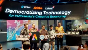 Kemenekraf, Indosat, dan Adobe Berkolaborasi Dorong Kreator Ubah Ide Menjadi Peluang Ekonomi
