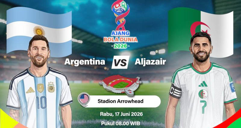 Preview Argentina vs Aljazair: Lionel Messi Tak Akan Beri...
