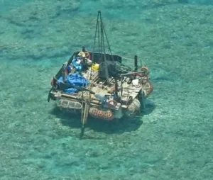 Filipina: Struktur Apung Tiongkok telah Tinggalkan Scarborough Shoal