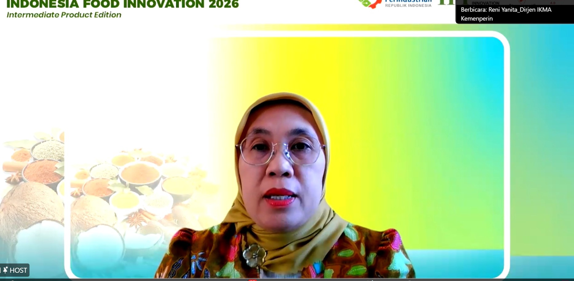Gelar IFI 2026, Kemenperin Kembangkan Inovasi Produk Antara Pangan Lokal
