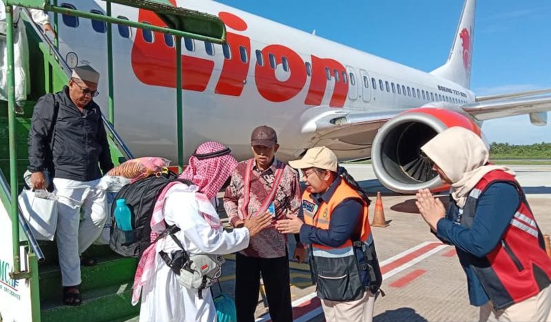 Kalbar Sambut Kepulangan 1.861 Jemaah Haji