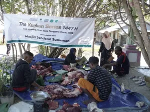 Sukses Gelar THK 1447 H, Dompet Dhuafa Beri Manfaat Kurban untuk Warga Pelosok