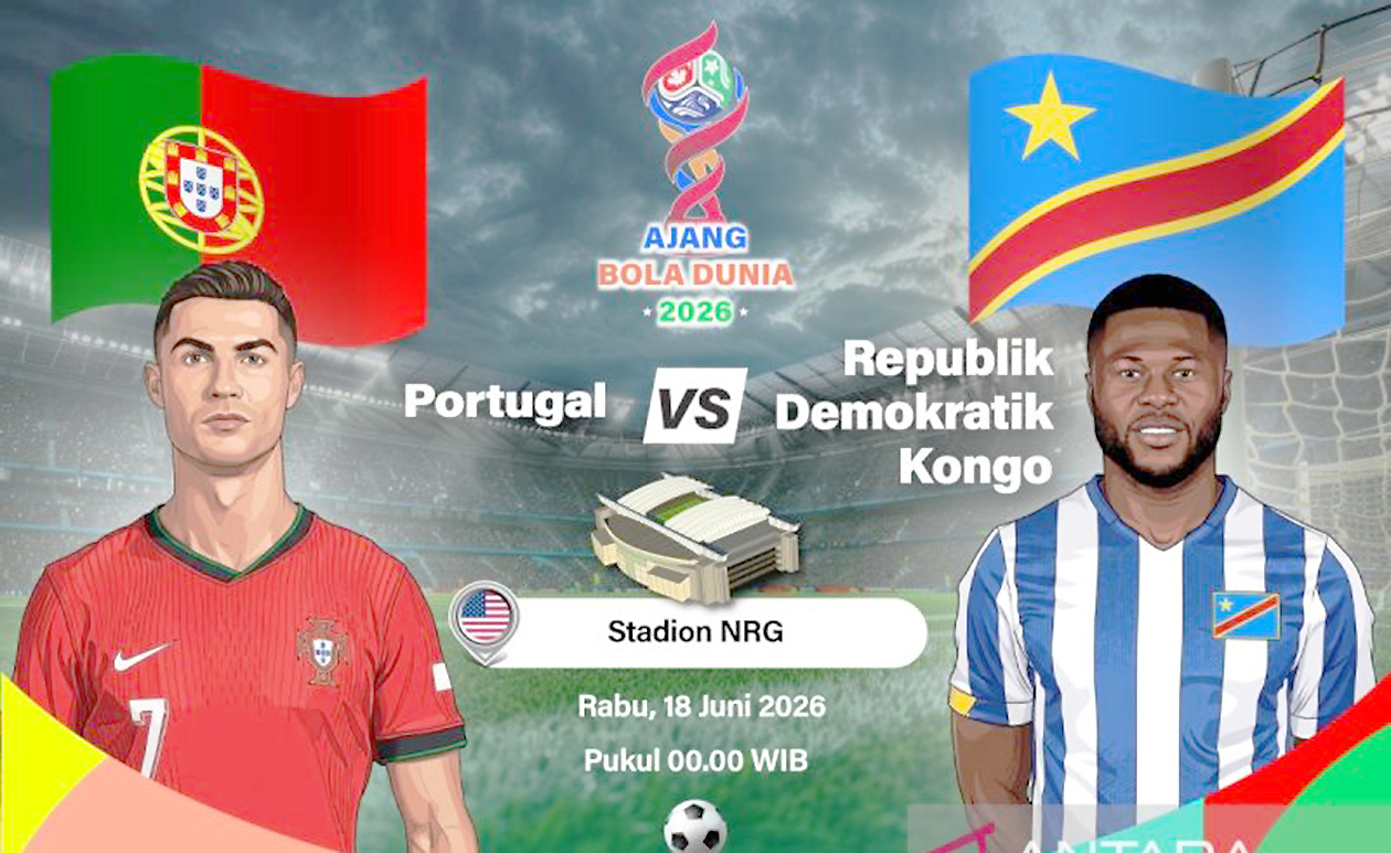 Susunan Pemain Portugal vs RD Kongo Piala Dunia 2026: Cri...