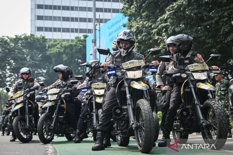 Aksi Demo Hari Ini Tersebar di Lima Titik di Jakarta, Pol...
