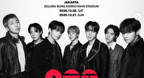 BTS Umumkan Tambah Satu Hari Konser di Jakarta