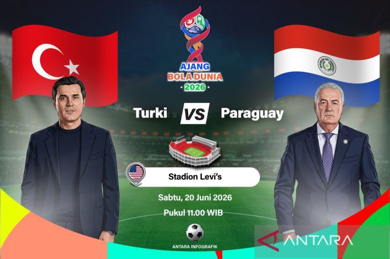 Laga Grup D Piala Dunia 2026, Turki Vs Paraguay: Sama-sam...